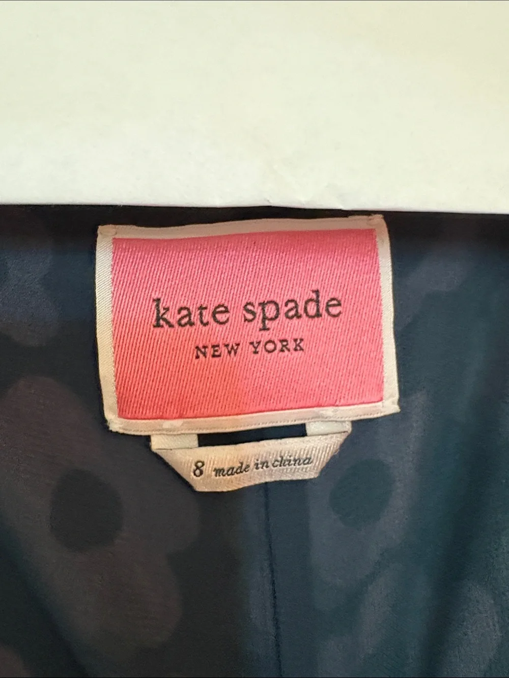 Kate spade violet  Floral Swing Dress with Scoop Neck